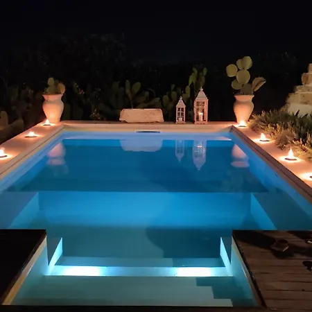 La Virgy Per Noto With Share Swimming Pool With Wonderful Sea View *